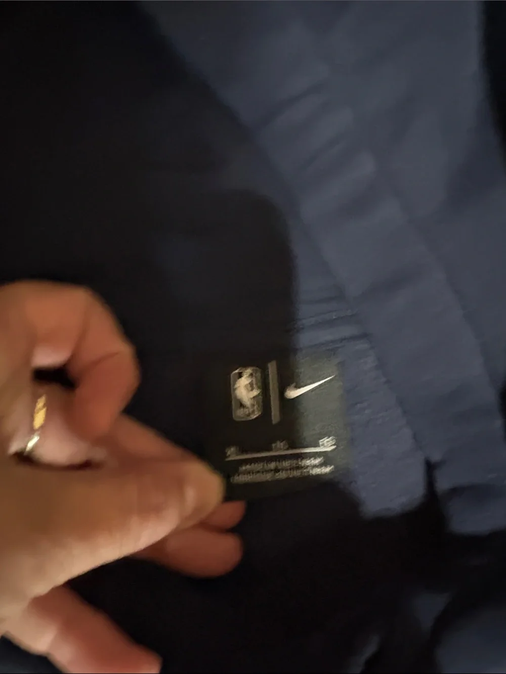 Nike navy pullover